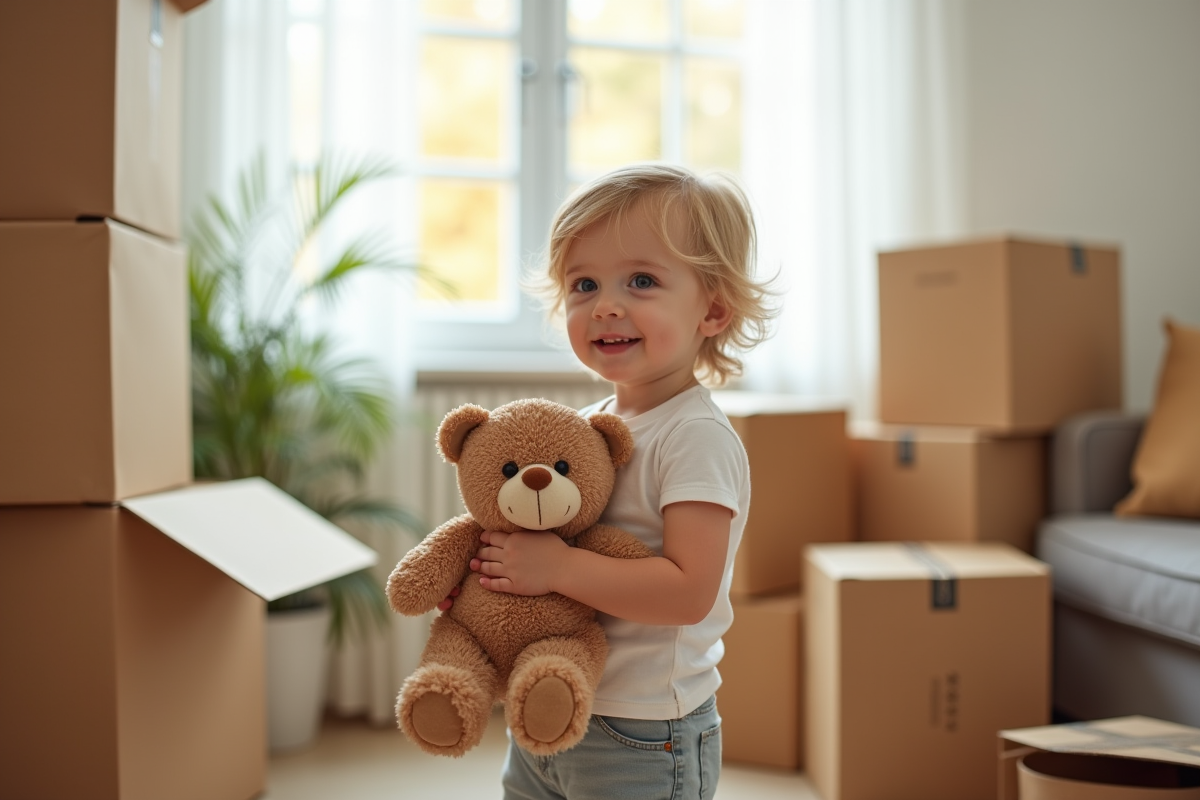 déménagement enfants
